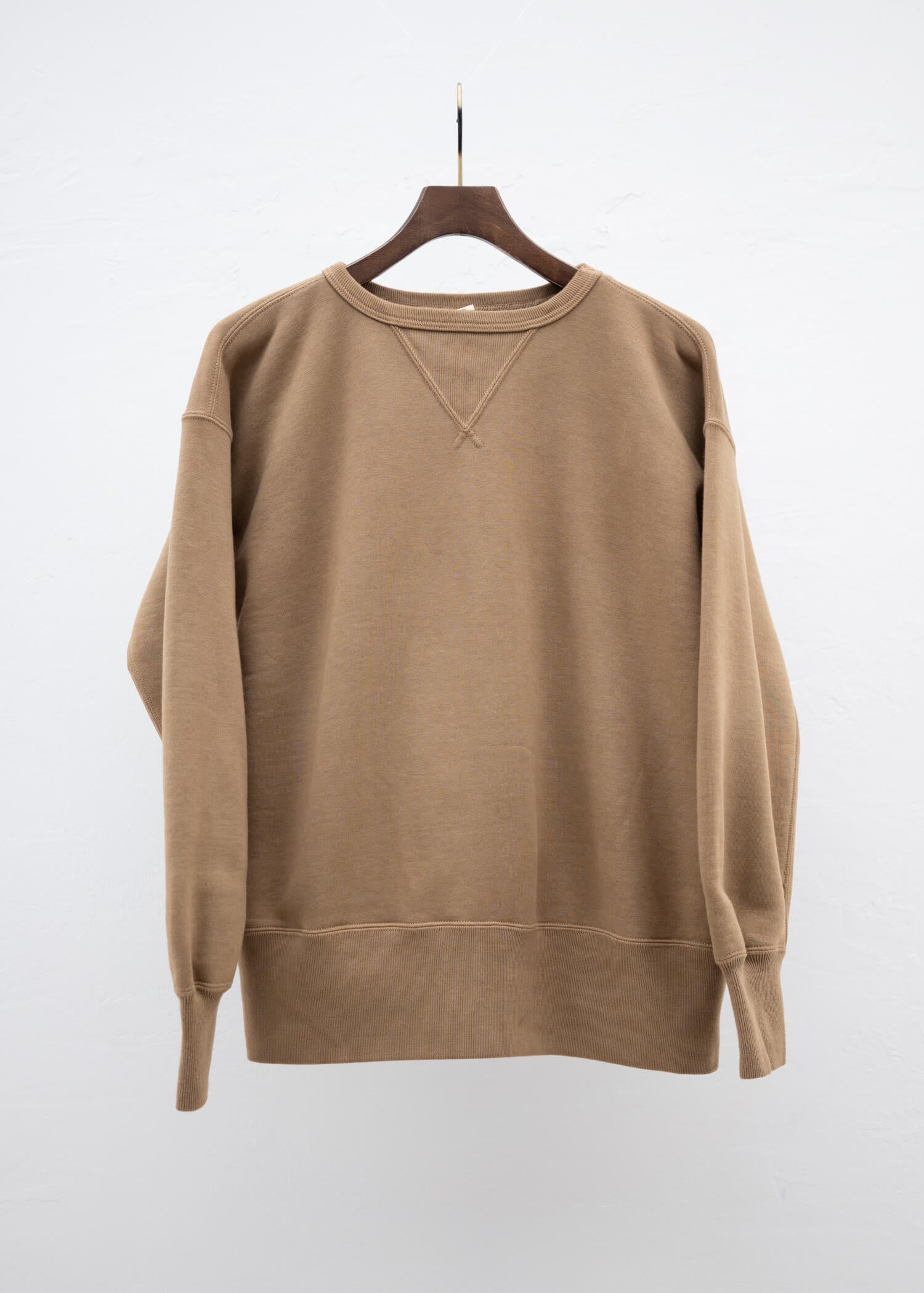 Taiga Takahashi LOT .603 SWEAT SHIRT CAMEL – VISION OF FASHION