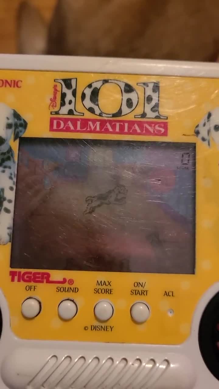 Vintage 1994 Disney 101 Dalmatians Electronic Game, Tiger Toys - Etsy