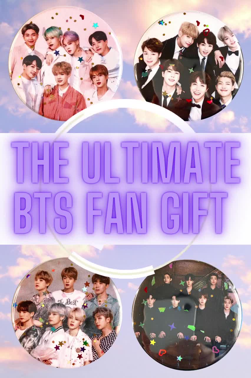 BTS Merch Kpop Pins - BTS Pins - Bangtan Boys Kpop Pinback Button