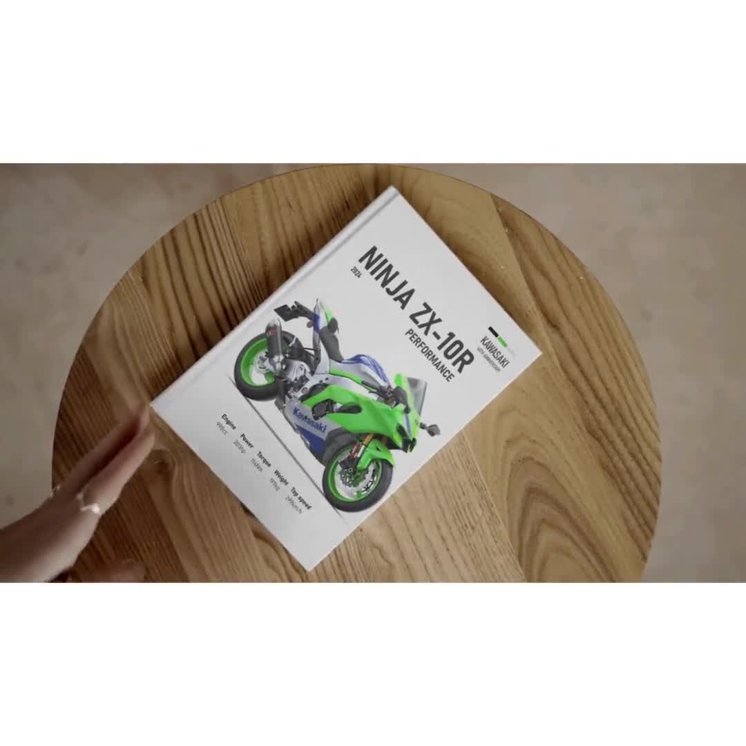 2024 Kawasaki Ninja ZX-10R 40th Anniversary Poster | Digital Print