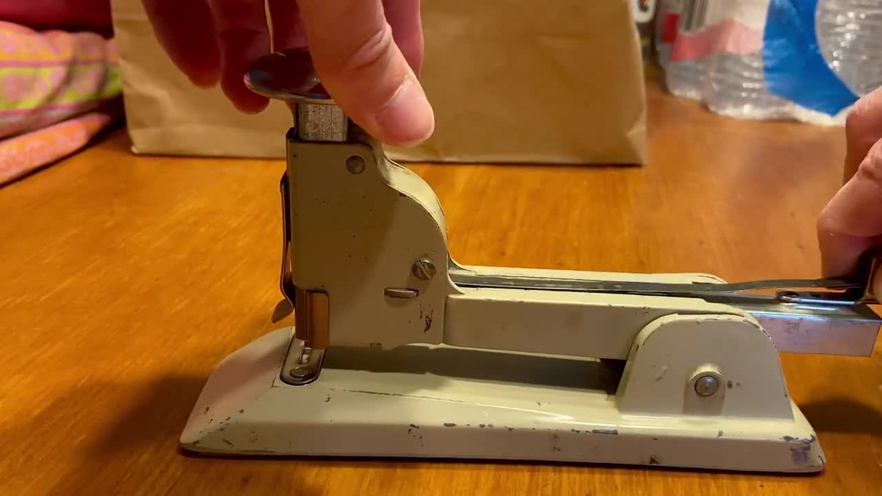 Vintage Swingline No. 13 Heavy Duty Industrial Stapler - Retro