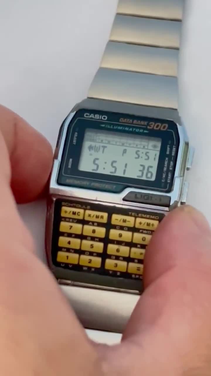 Casio DBC-3000 Mod; 1478, Collectible Watch, Analogue, Casio