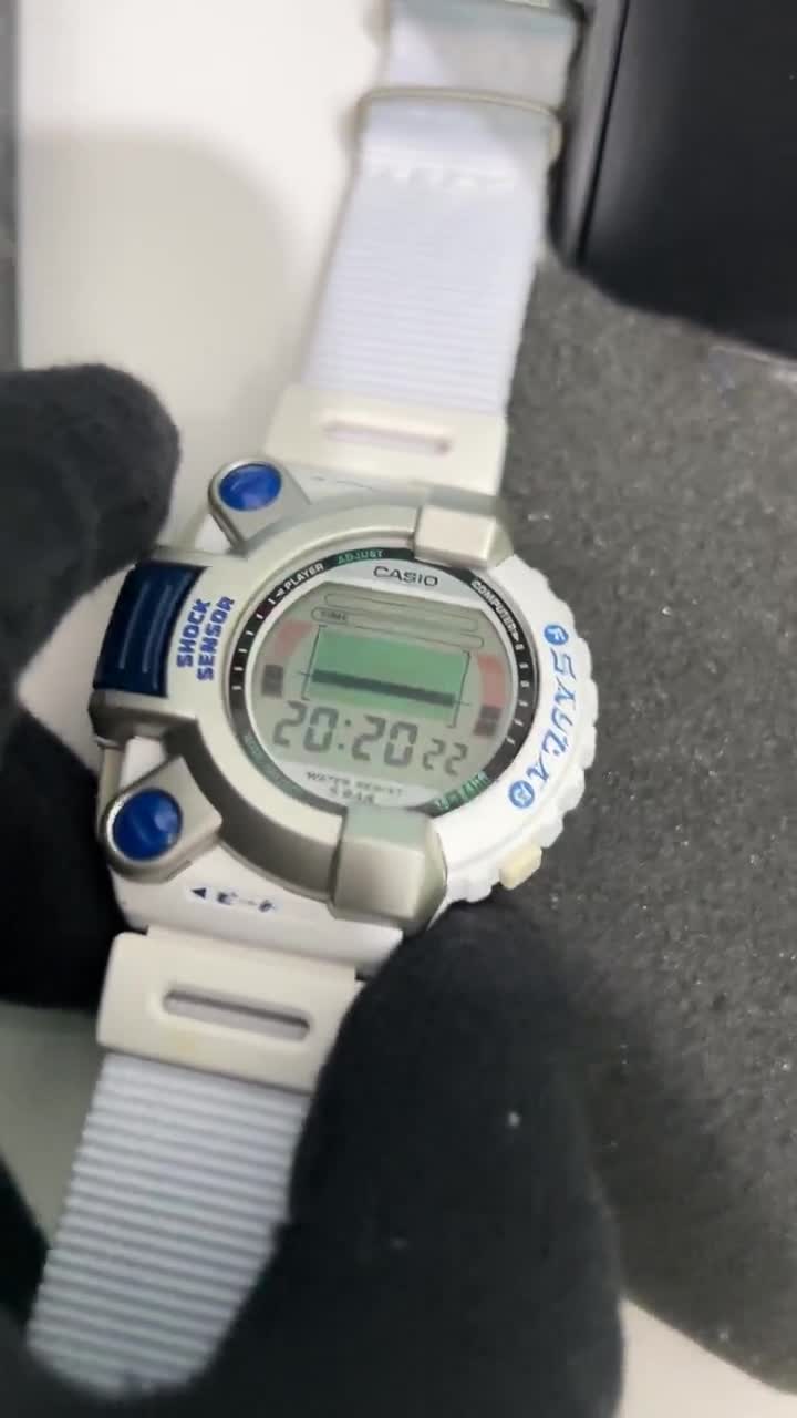 CASIO JG-310-4T Cyber Max Japanese Digital Watch Rare Vintage Very