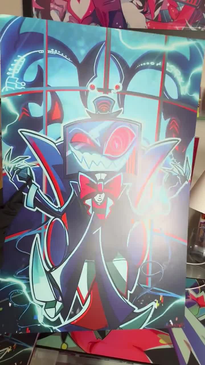 The Vees 11x17 マットアートプリント | Hazbin Hotel | Vox