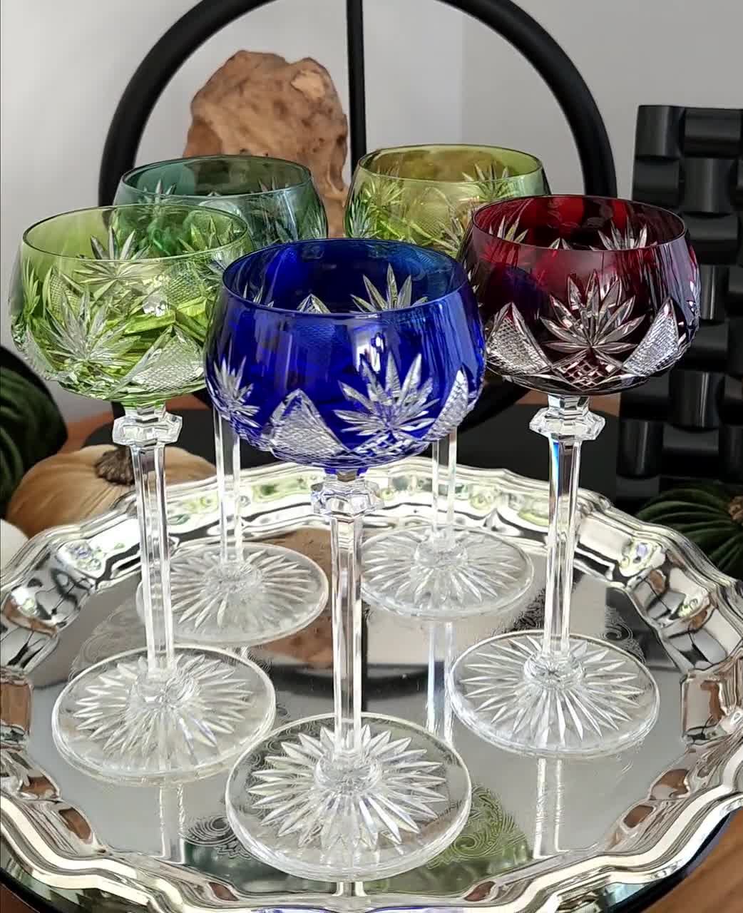 1x VAL SAINT LAMBERT Crystal Wine Glass - Berncastel Pattern - Etsy