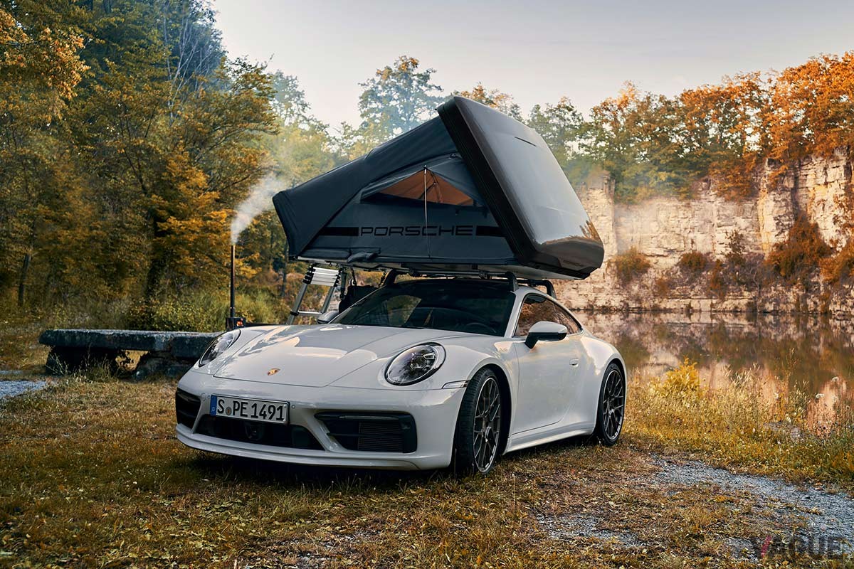 ポルシェ「911」でもオートキャンプに行ける！ “ヴァイザッハ謹製”純正