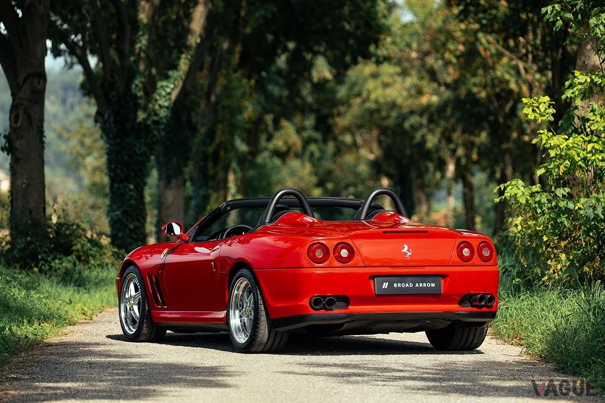 24年前の「真っ赤なフェラーリ」がオークションに登場 限定448台