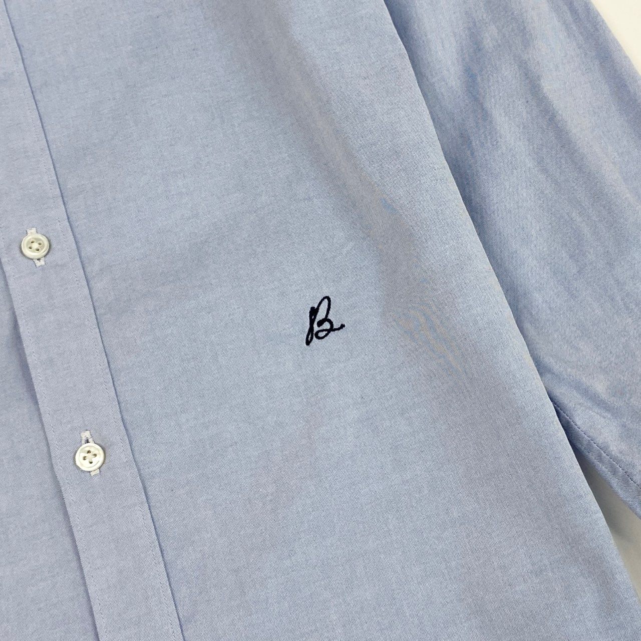 37a16 MADISON BLUE マディソンブルー ROUND COLLAR FRILL SH L.OX