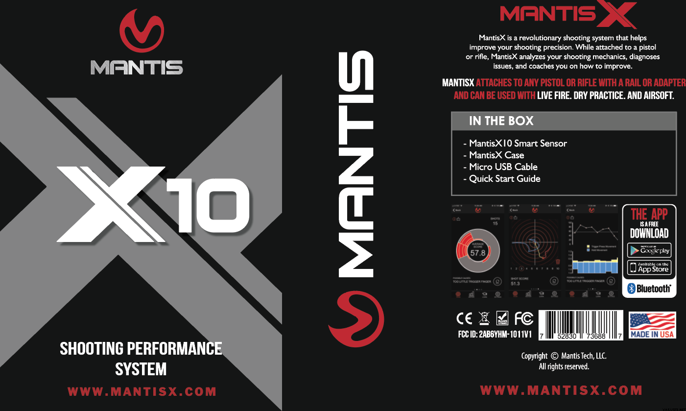 Mantis X10 Elite Shooting Performance System | Dry shooting