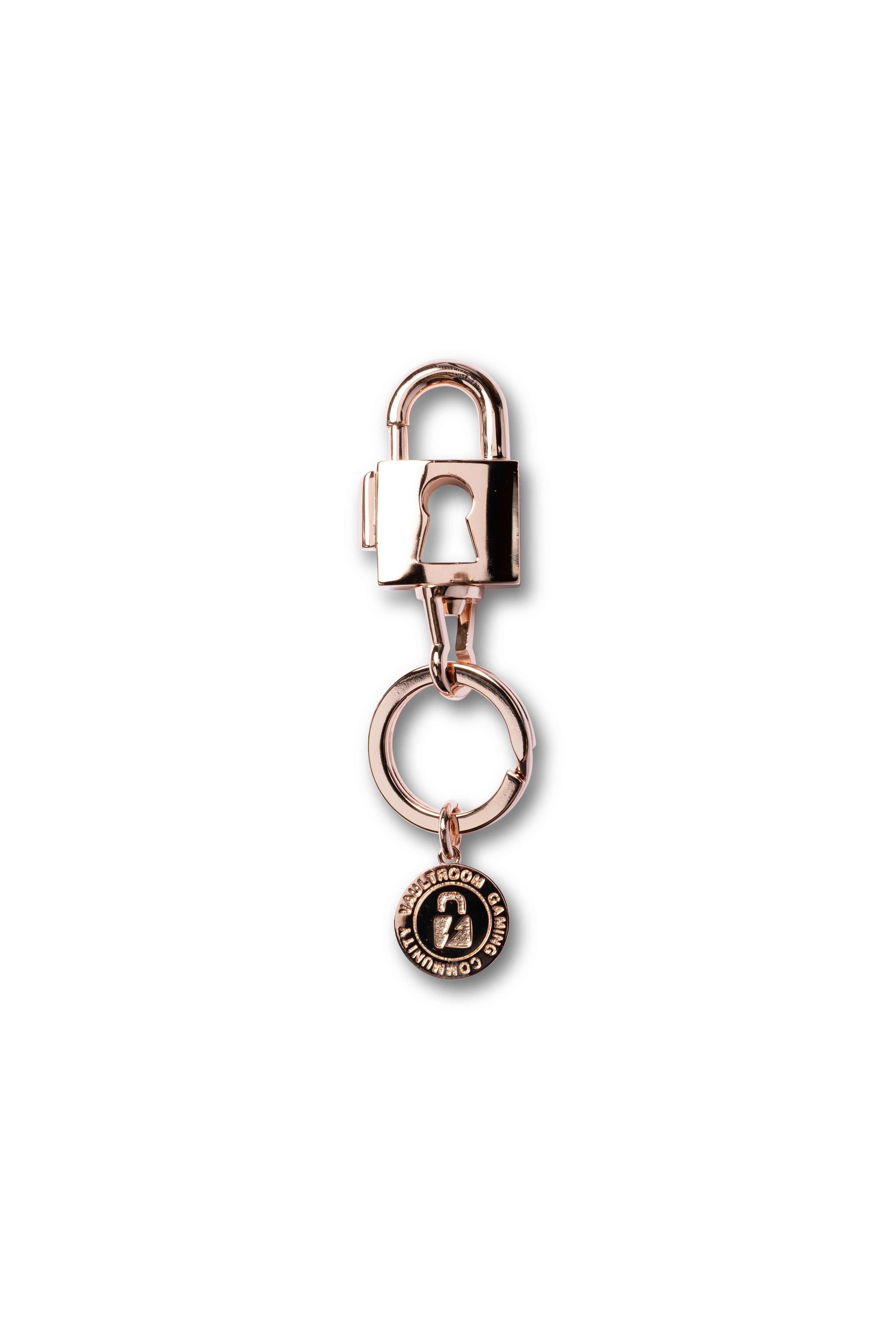 VAULTROOM PADLOCK KEY HANGER / PINK GOLD vaultroom PADLOCK KEY