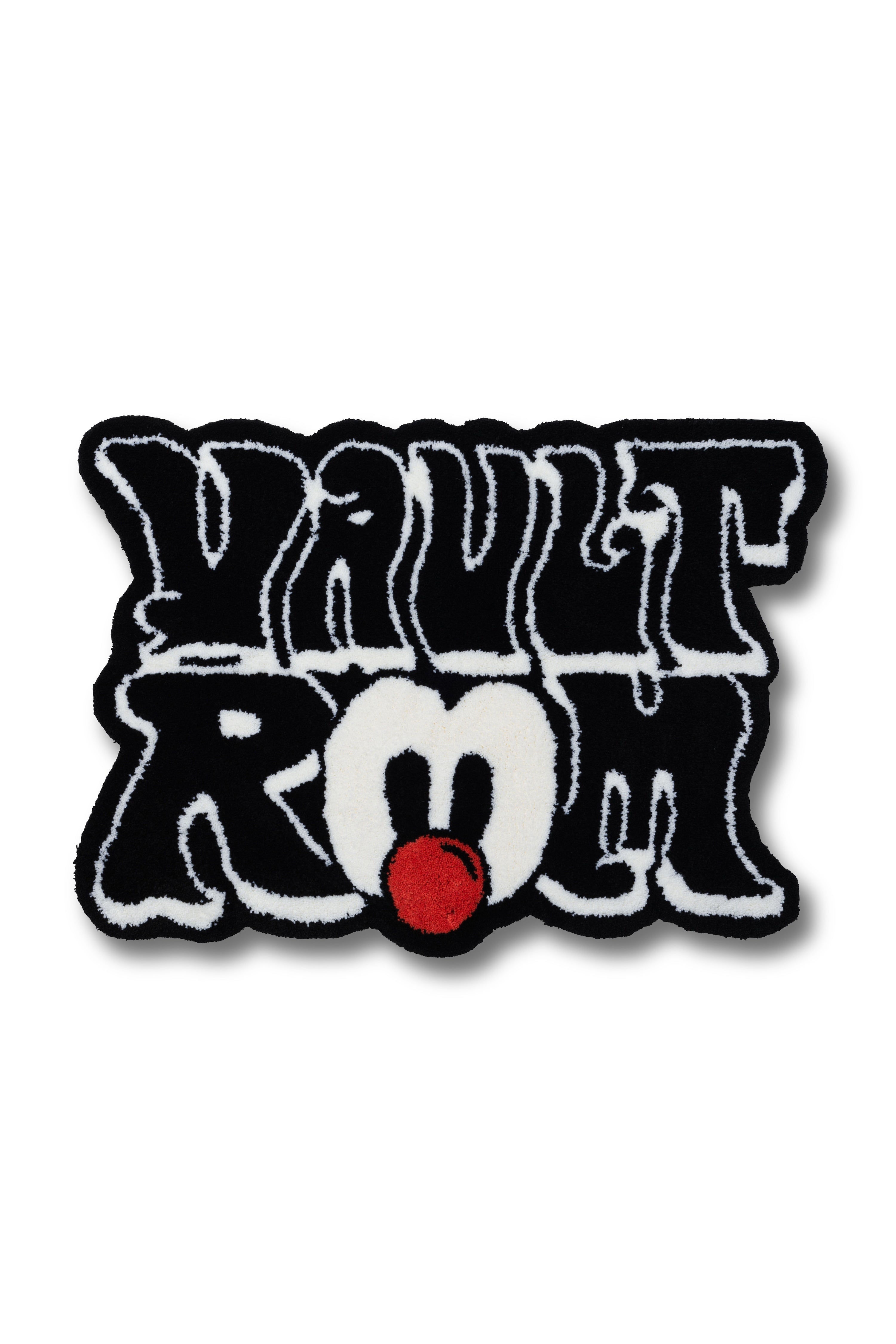 70's LOGO RUG / BLACK – VAULTROOM