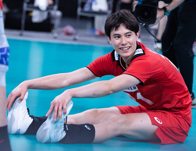 東京五輪出場の高橋藍（日体大）がイタリア・セリエAに挑戦 インカレ