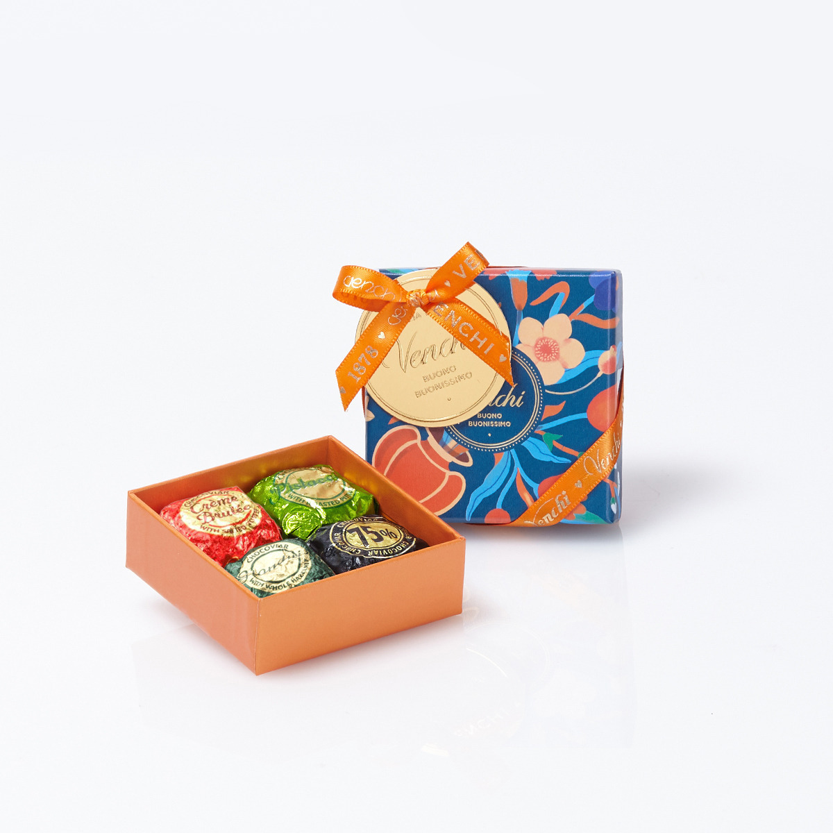 バロック ギフトボックス チョコビア4P 420799｜ヴェンキ｜Venchi