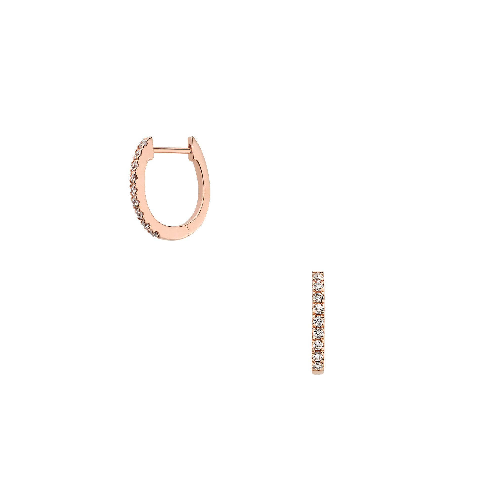 AGAA1208__DI ダイヤモンド フープピアス｜ピアス｜ヴァンドーム青山