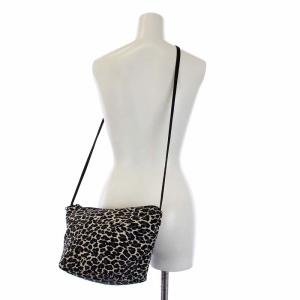 green label relaxing別注 舟型ショルダーバッグ ポシェット ヒョウ柄