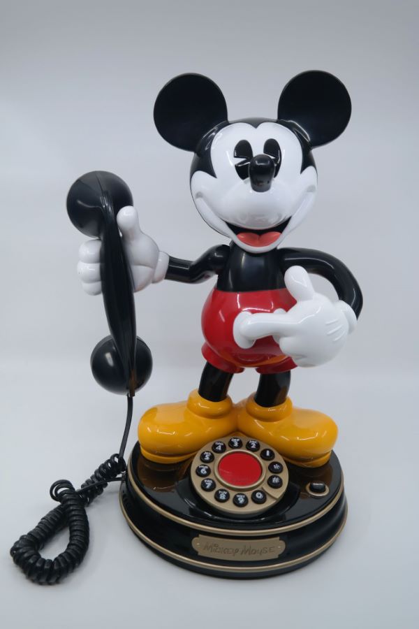 1997 TeleMania Mickey Mouse Animated Telephone - ID