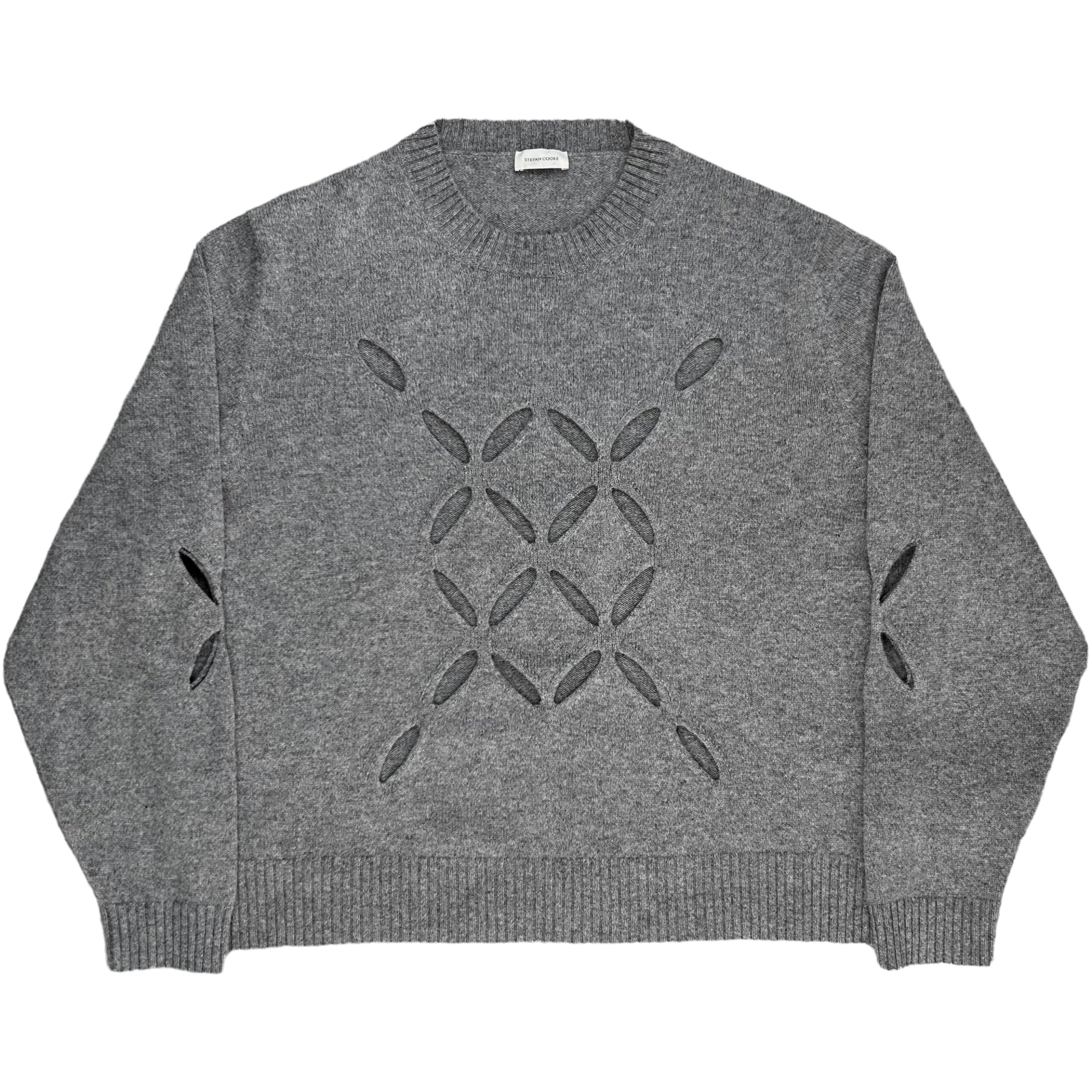 Stefan Cooke Slashed Knit Sweater - AW22 – Vertical Rags