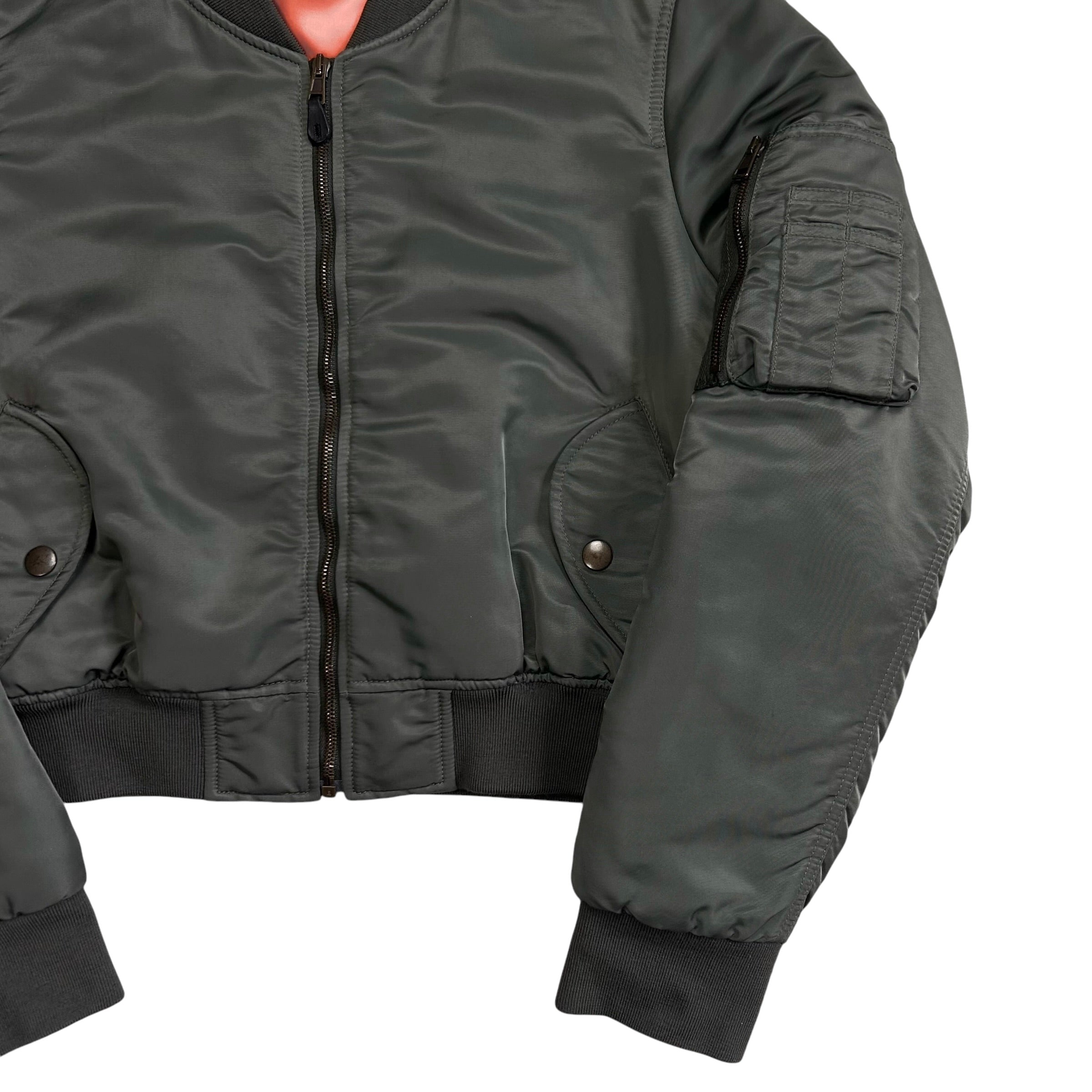 Balenciaga Shrunken Bomber Jacket - SS17 – Vertical Rags