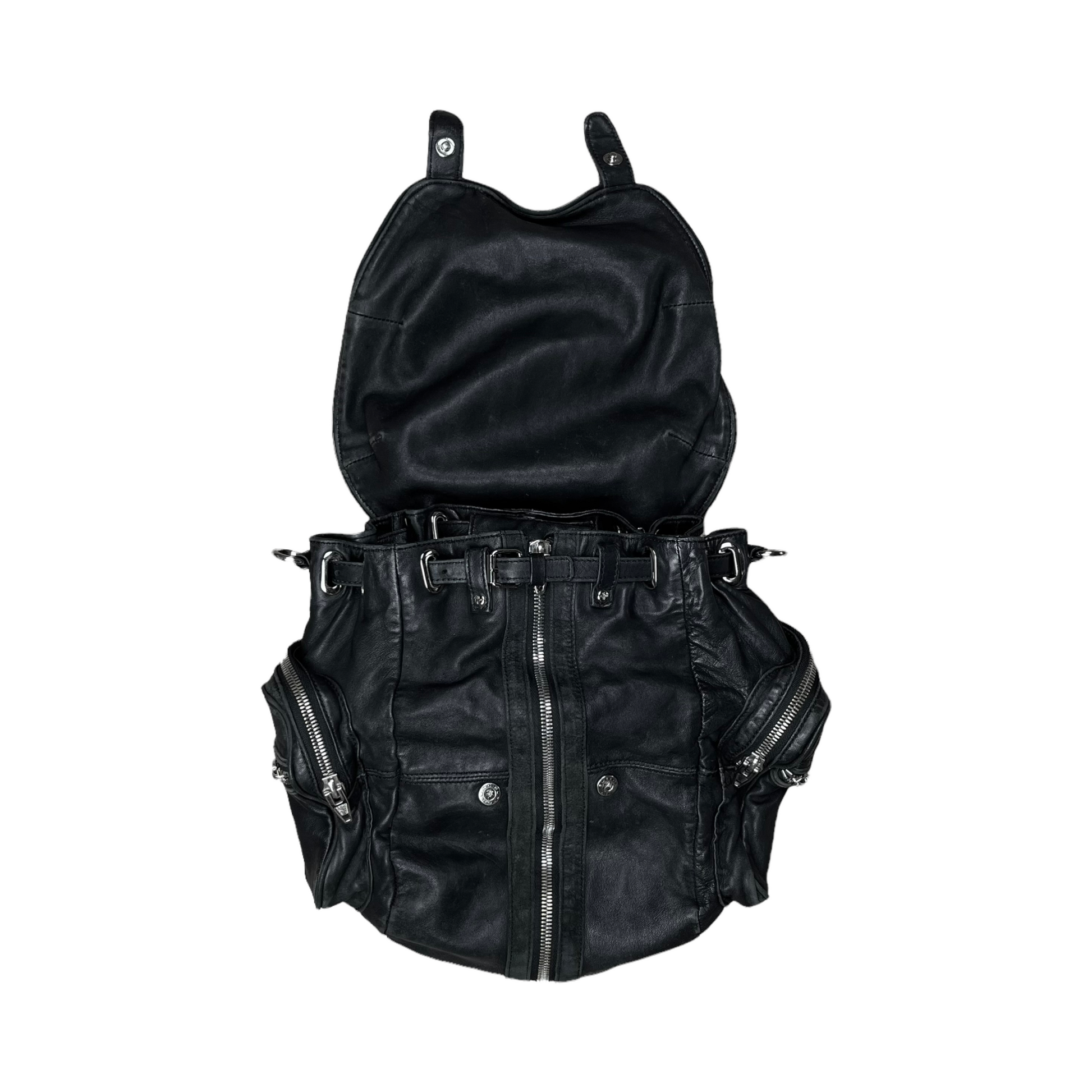 Alexander Wang Leather Hybrid Zip Bag – Vertical Rags