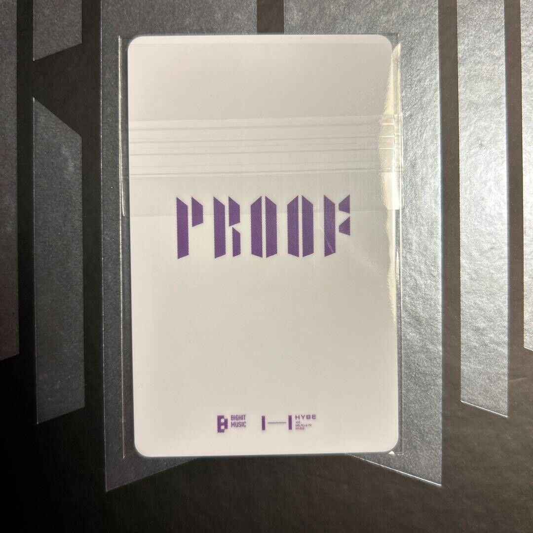 BTS - PROOF COLLECTOR'S EDITION- THE MOMENT OF PROOF' CARD