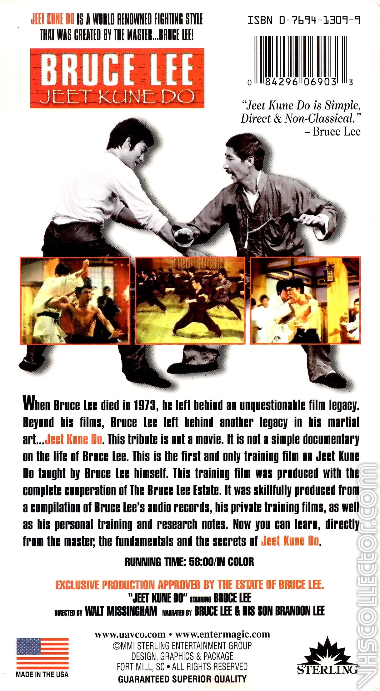 VHS ジークンドー JEET KUNE DO 【公式通販】