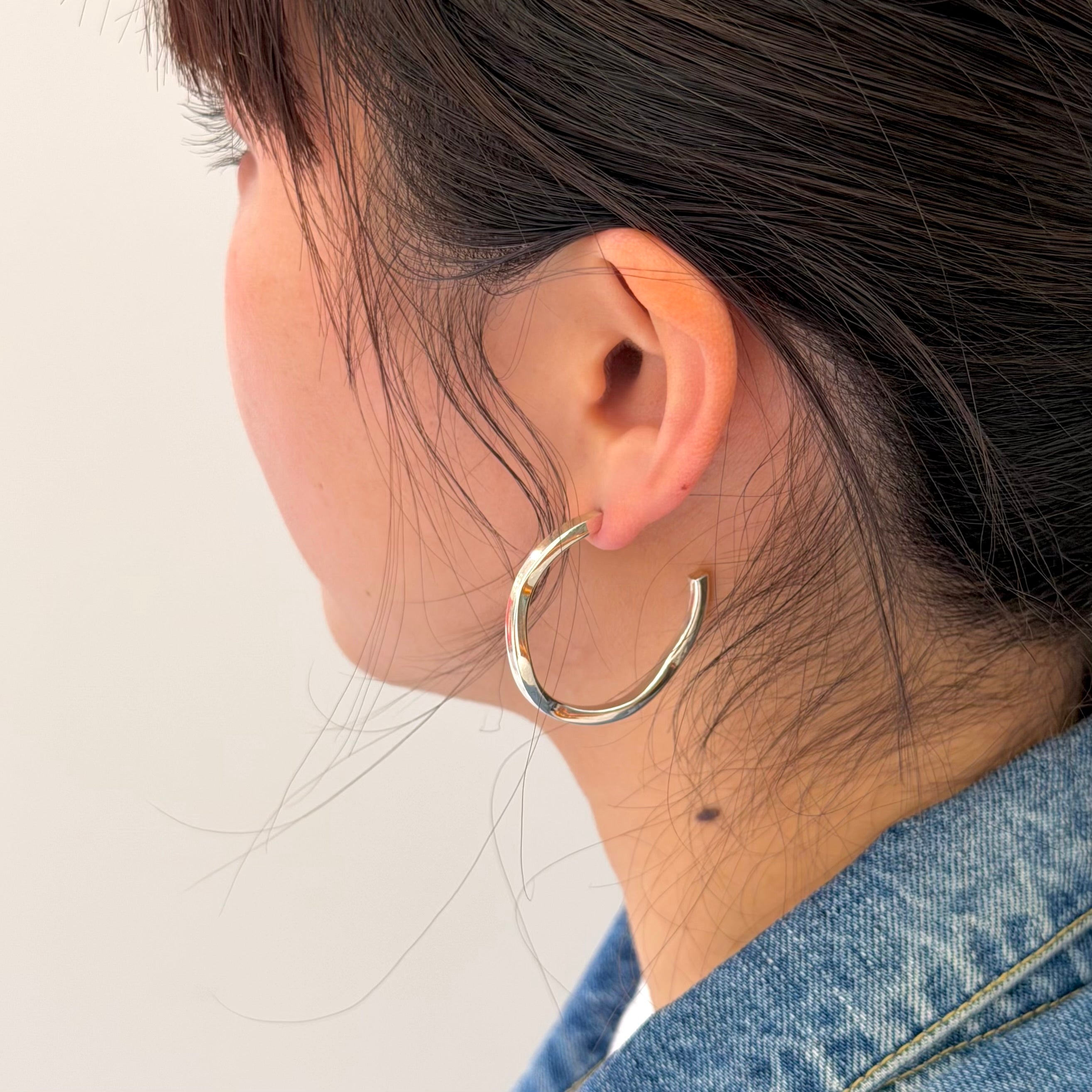 Silver925 Hoop pierce 2 – Biju mam