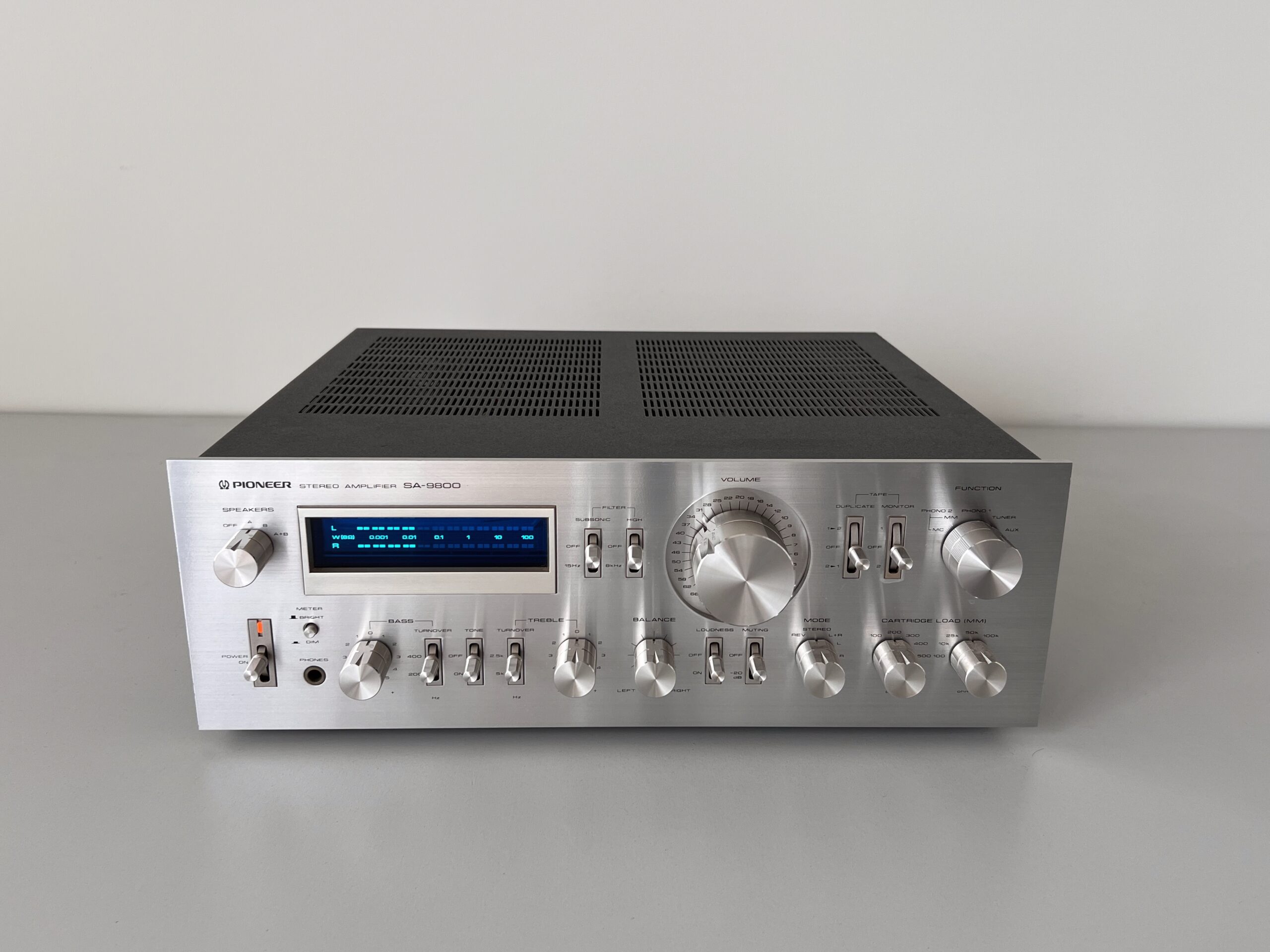 Pioneer SA-9800 Blue Line Amplifier - Vintage Audio Repair