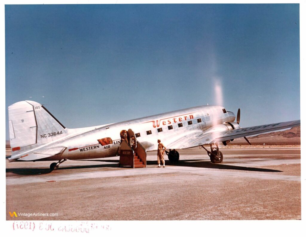 Tim Savage Acquires Historic Western Airlines DC-3