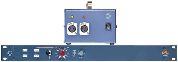 BAE 1073MP Single-Channel Microphone Preamp with PSU - Vintage King