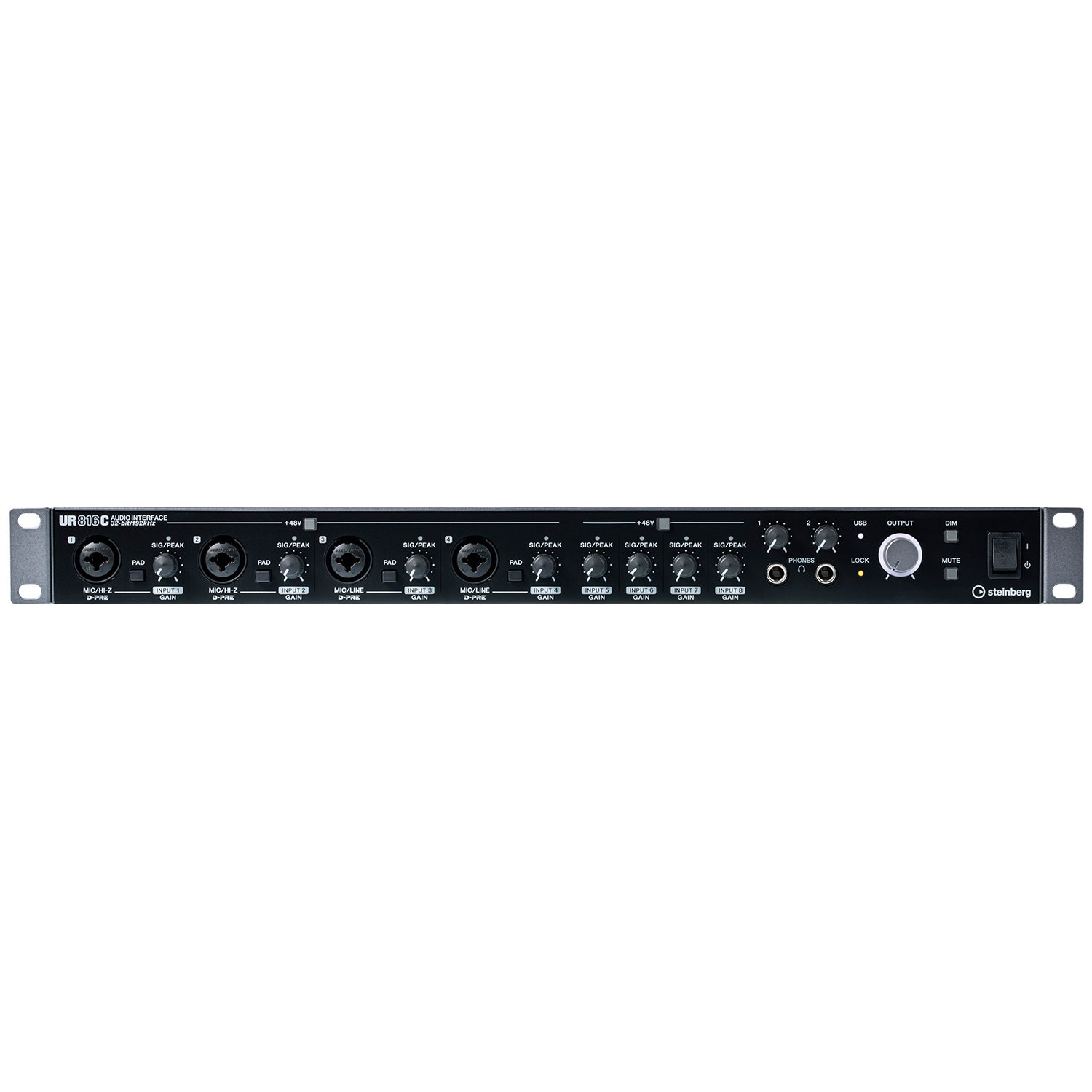 Steinberg UR816C USB 3.0 Type C Audio Recording Interface