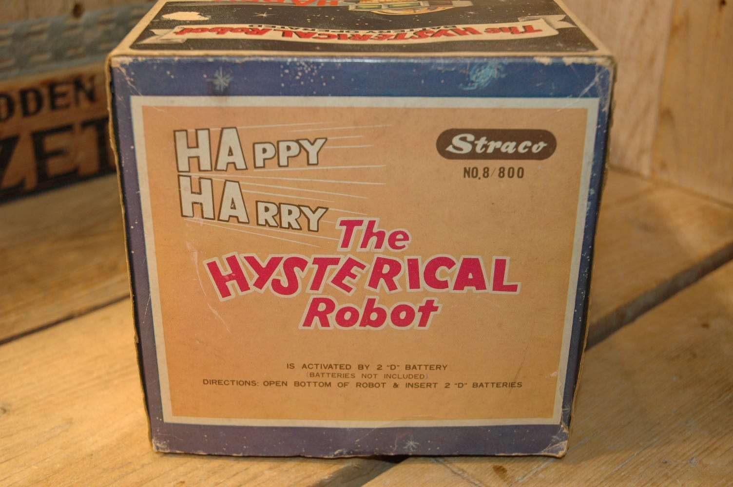 Waco / Yonezawa - The Hysterical Robot Happy Harry - Vintage Spacetoys