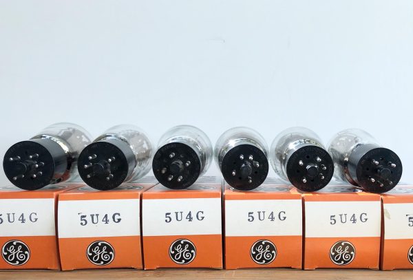 5U4-G General Electric Rectifier. Perfect 1950's D-Getter Units