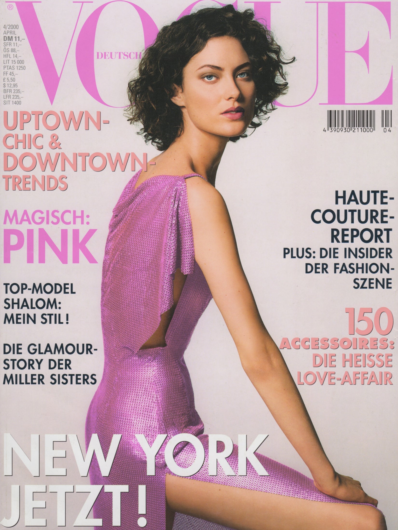 VOGUE GERMANY APRIL 2000 – VINTAGE VON WERTH