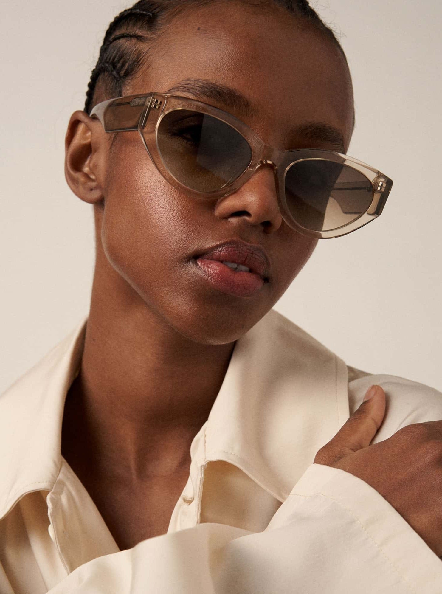 Chimi 06 sunglasses - Ecru – Vincent Park