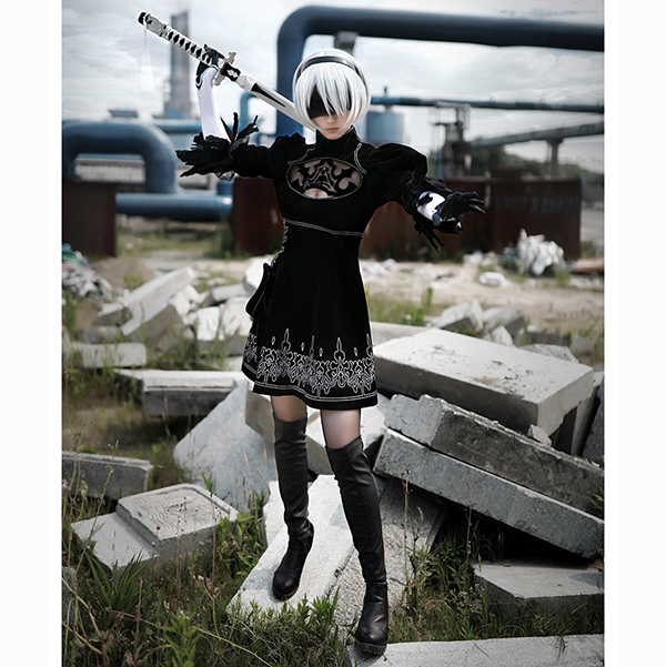NieR:Automata ニーア オートマタ 2B ヨルハ二号B型 コスプレ衣装