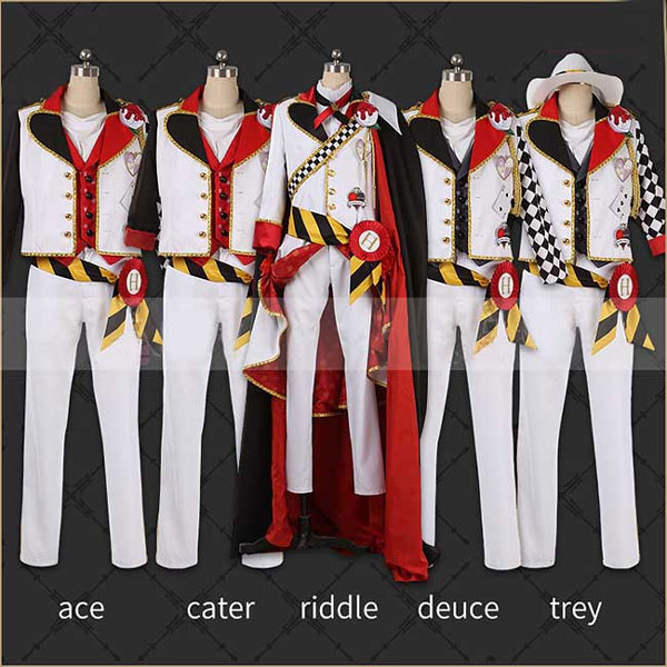 ツイステッドワンダーランド ハーツラビュル寮 寮服 全員 コスプレ衣装