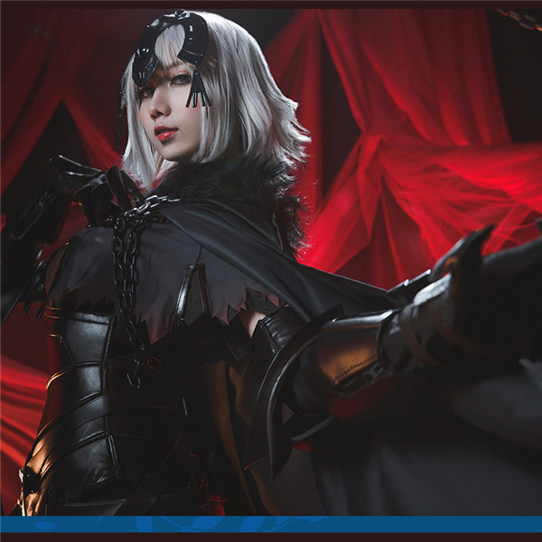 Fate Grand Order FGO 黒ジャンヌ・ダルク オルタ 旗 靴 ウィッグ 鎧