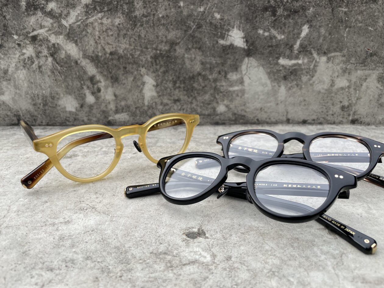 金子眼鏡 kv-66 新品 度無し ブラック 金子眼鏡 kv-66 新品 度無し