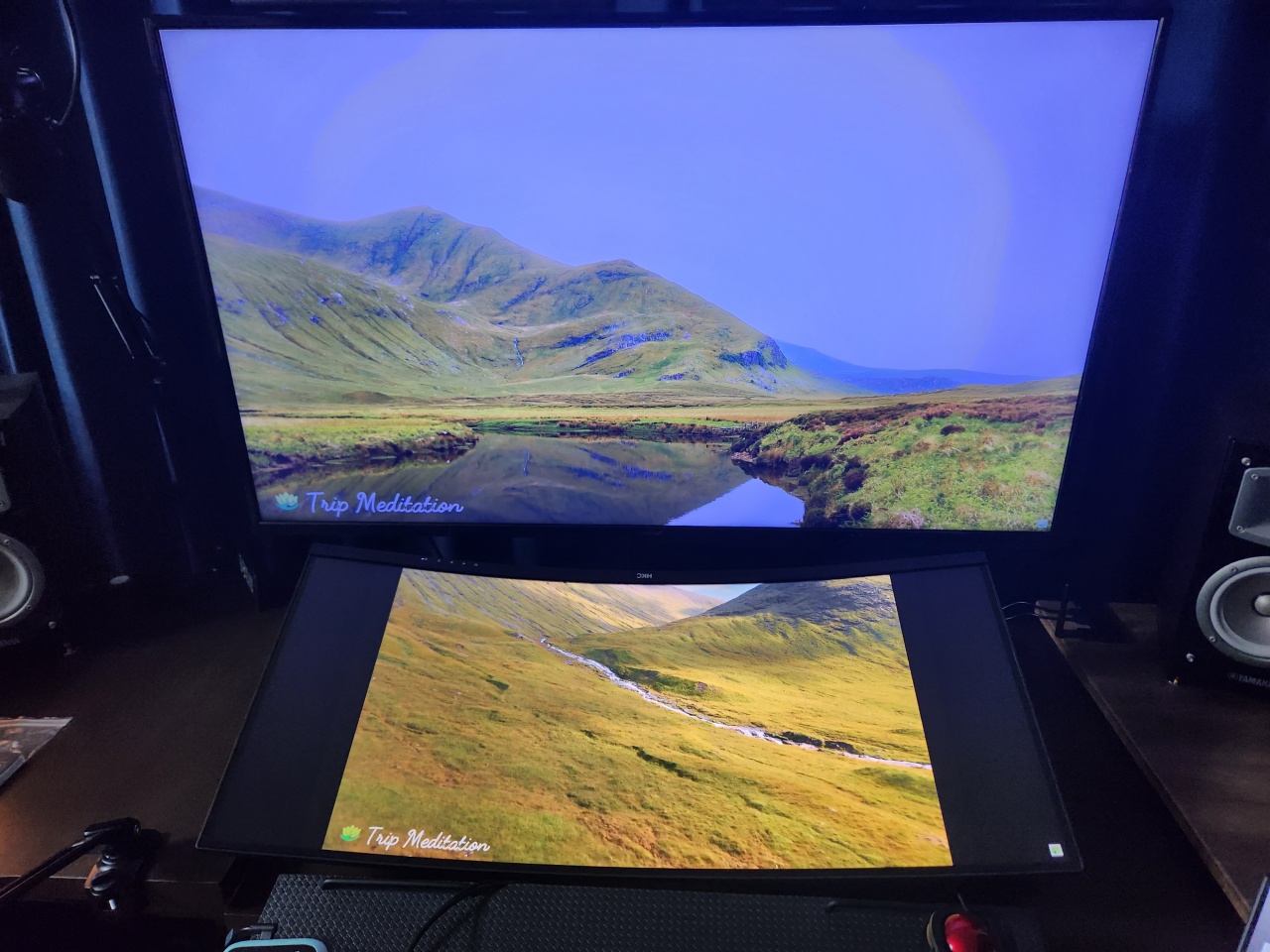 3万円台で購入可能な激安湾曲モニターレビュー。サブディスプレイで