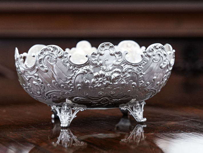 アンティークシルバー、アンティーク銀器、純銀製（800) ドイツ製