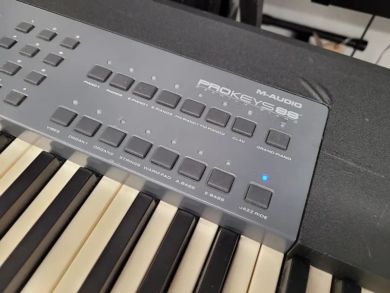 M-Audio Prokeys 88 Digital Piano Black Price $199 - Victor Litz