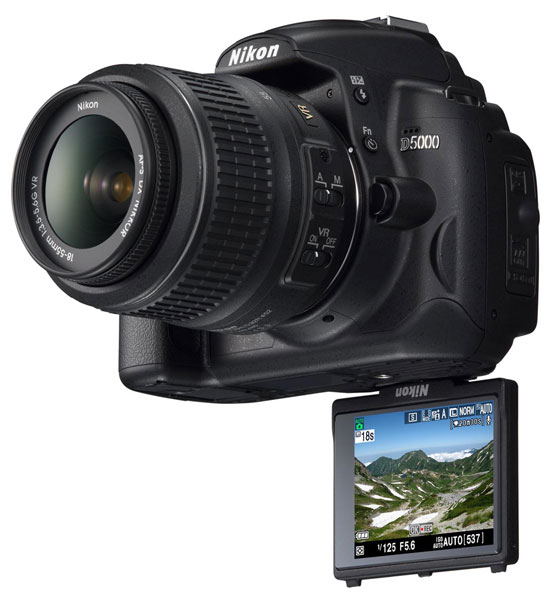 バリアングル液晶モニターが動画撮影に威力、ニコンD5000 | VIDEO