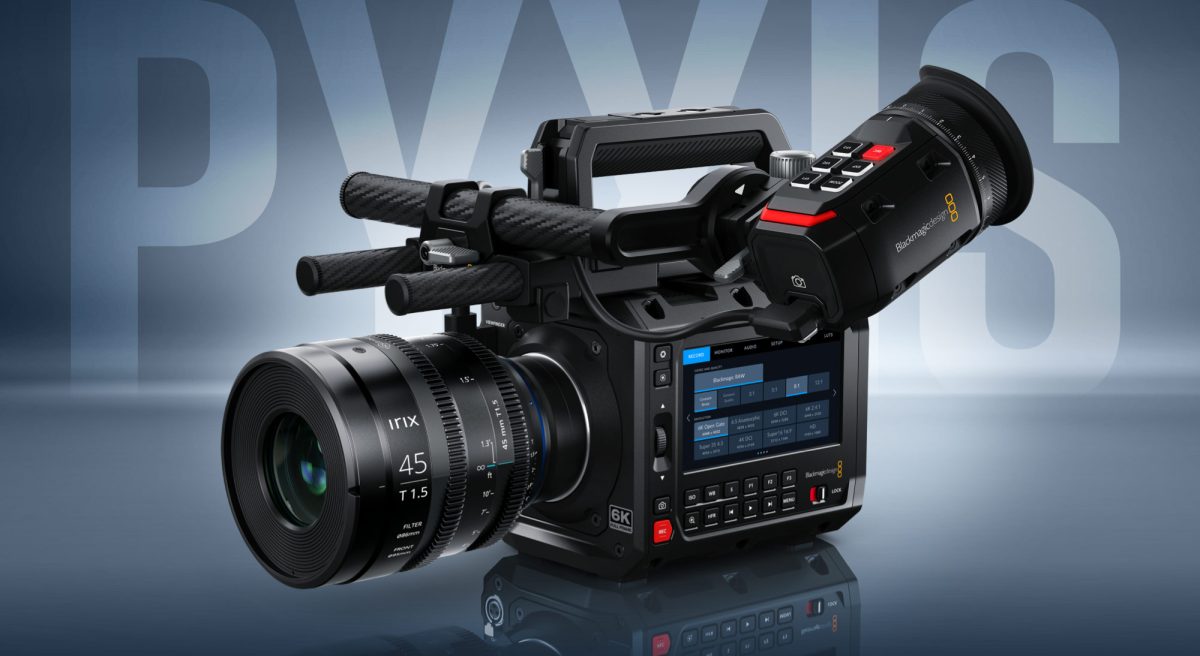 ブラックマジックデザイン、フルフレーム6Kセンサー搭載「Blackmagic