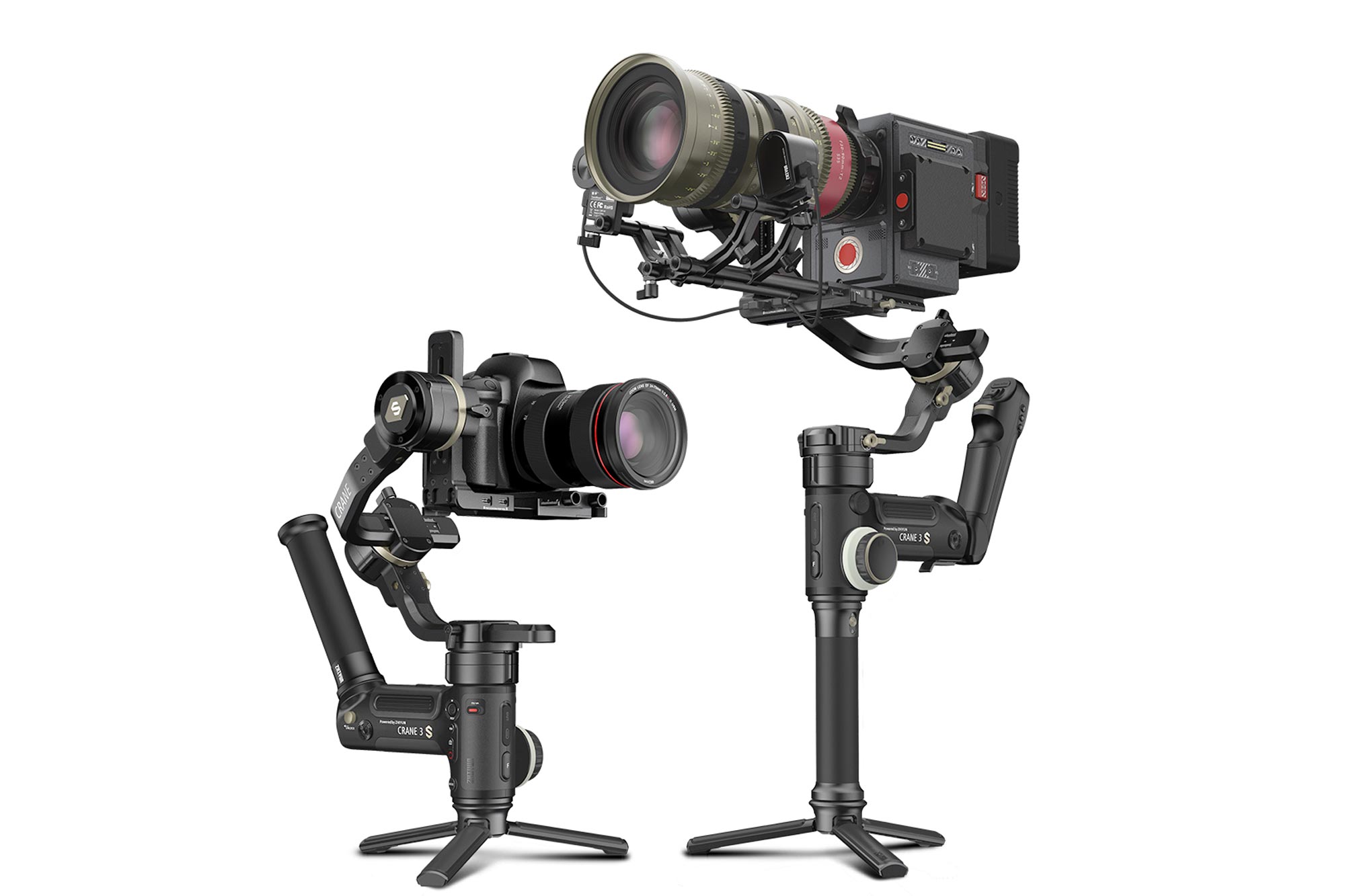 ZHIYUN、モジュール設計を採用したペイロード6.5kgのジンバル CRANE 3S
