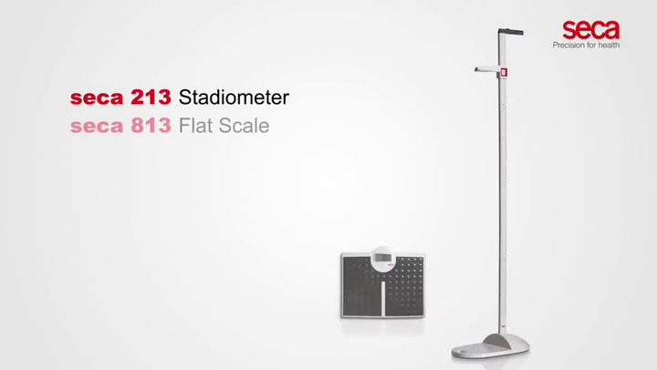 機械式身長計 - 213 - seca - ポータブル / 床置き