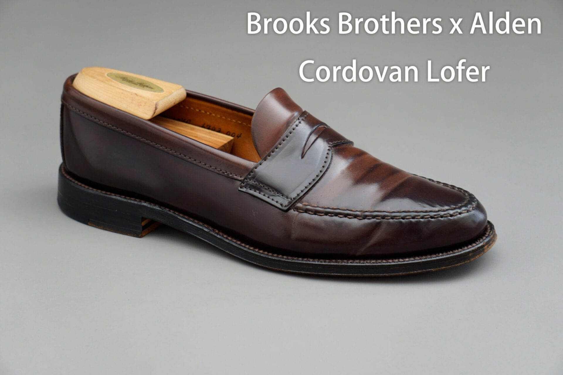 Brooks Brothers(ブルックスブラザーズ）Alden(オールデン）コードバン
