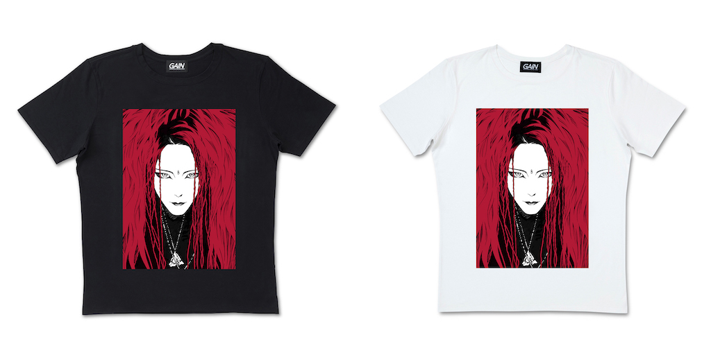 上條淳士の画業40周年を記念して、BUCK-TICK、hideコラボTシャツ再販