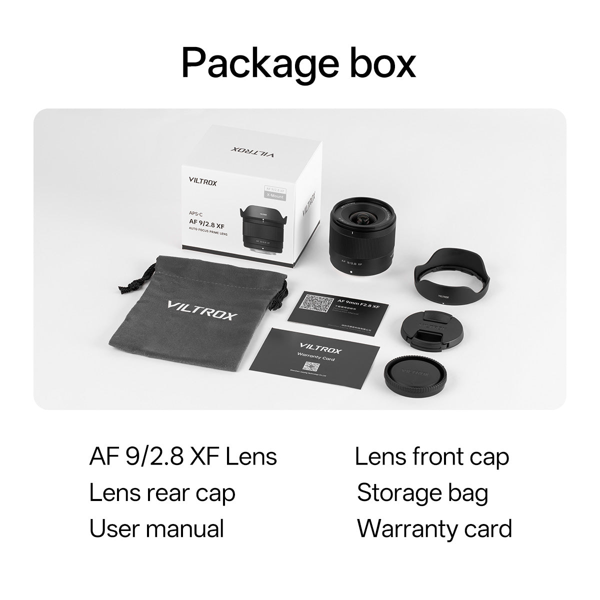 Viltrox AF 9mm F2.8 Air X-Mount | Ultra-Wide APS-C Lens for