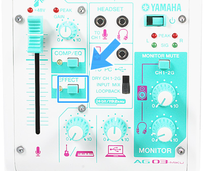図解】ミキサーAG03の詳しい使い方。4つの操作を覚えれば簡単です - 新
