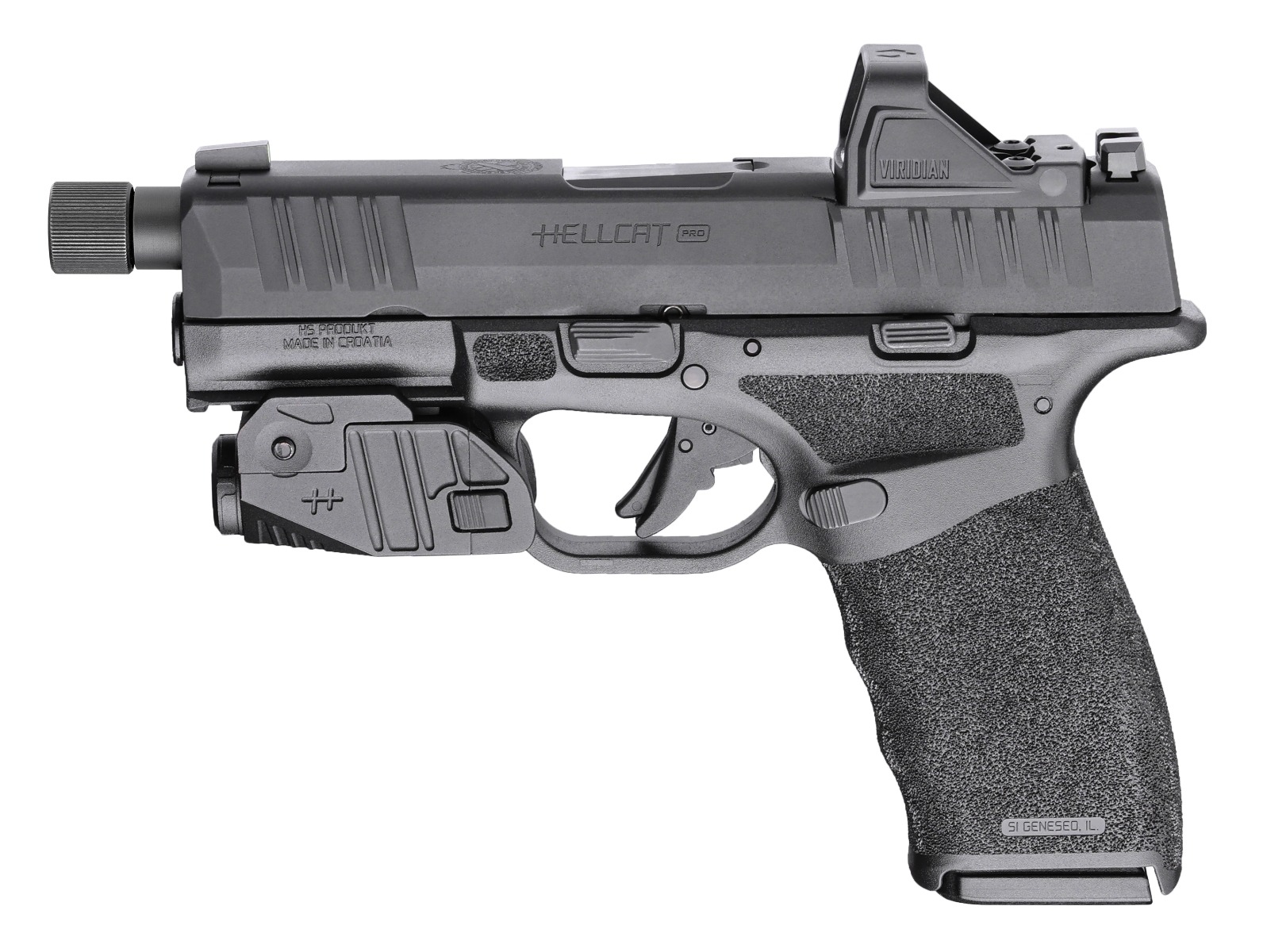 New Springfield Hellcat Pro Pistol Bundle with Viridian Optics and